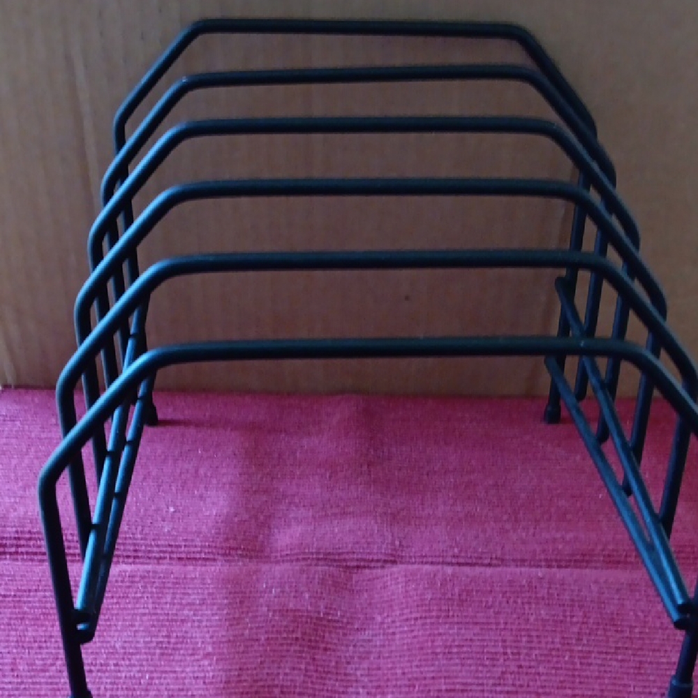 Black Metal Cabinet Rack